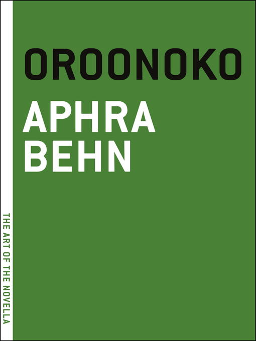 Title details for Oroonoko by Aphra Behn - Available